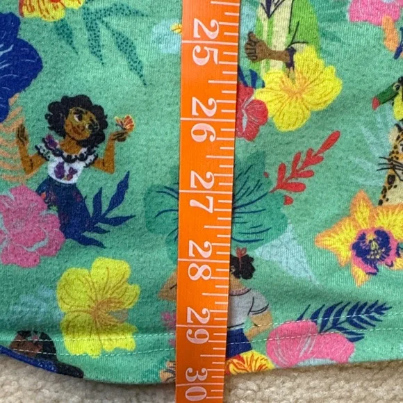 Disney Encanto Green Sleeveless Nightgown with Flutter Sleeves - Picture 10 of 10